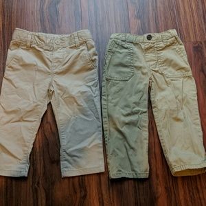 Toddler boys khaki